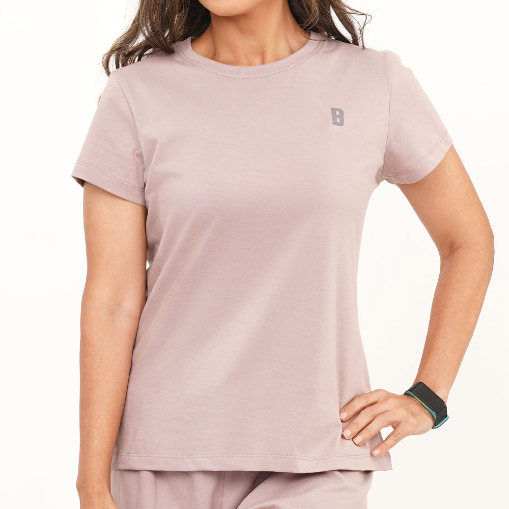 Lounge Life Top for Women in Nude