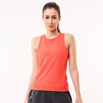 PowerPace Racerback in Coral for Women