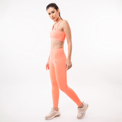 AeroFit Leggings - Coral Pink