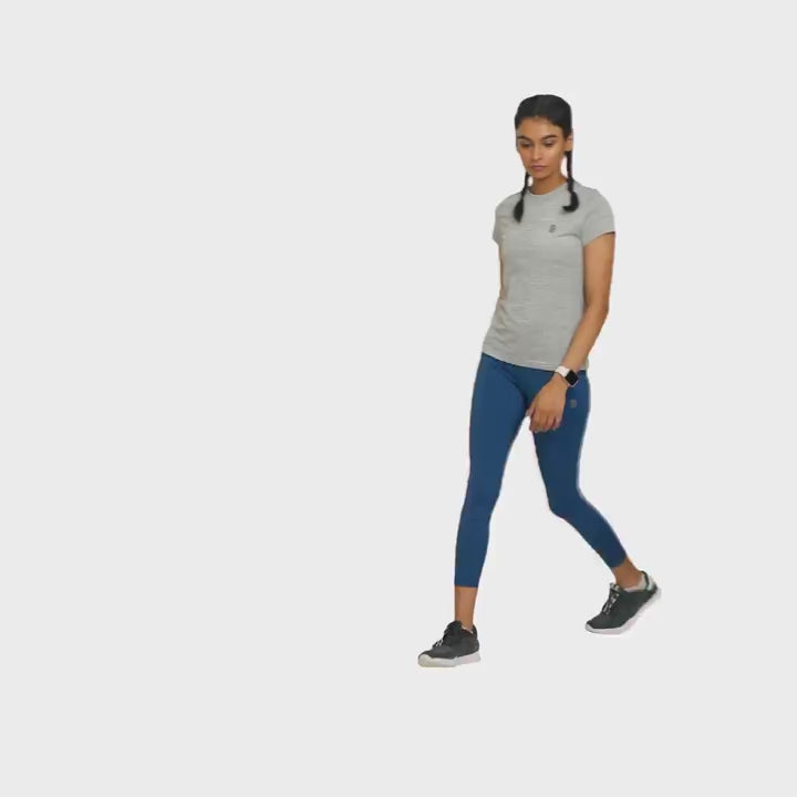 Boost Tee Women - Navy Blue