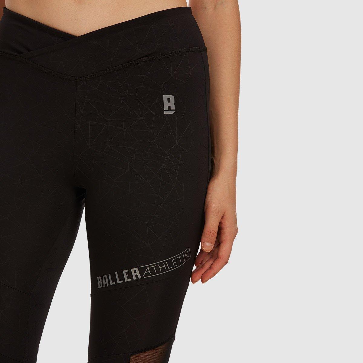 V Waist Tights - Black - Baller Athletik