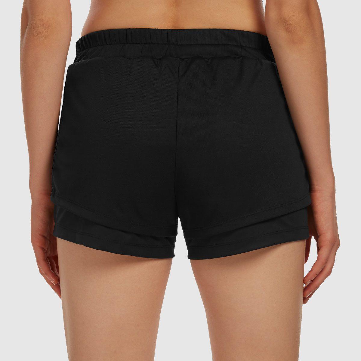 V Waist Shorts - Black - Baller Athletik