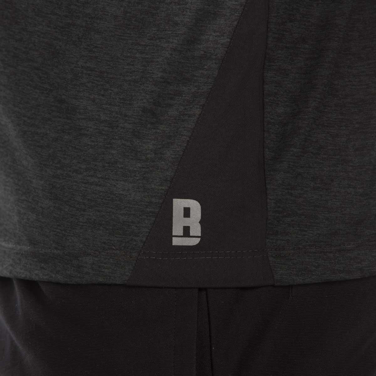 Crew Neck Tee - Charcoal Grey - Baller Athletik