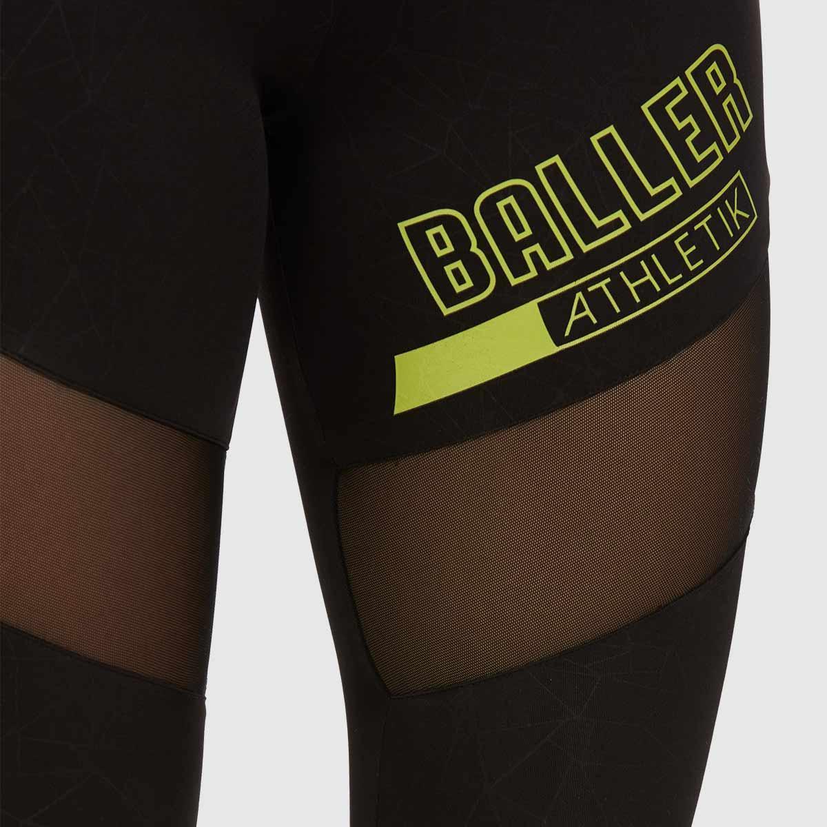 Mesh Tights - Black - Baller Athletik