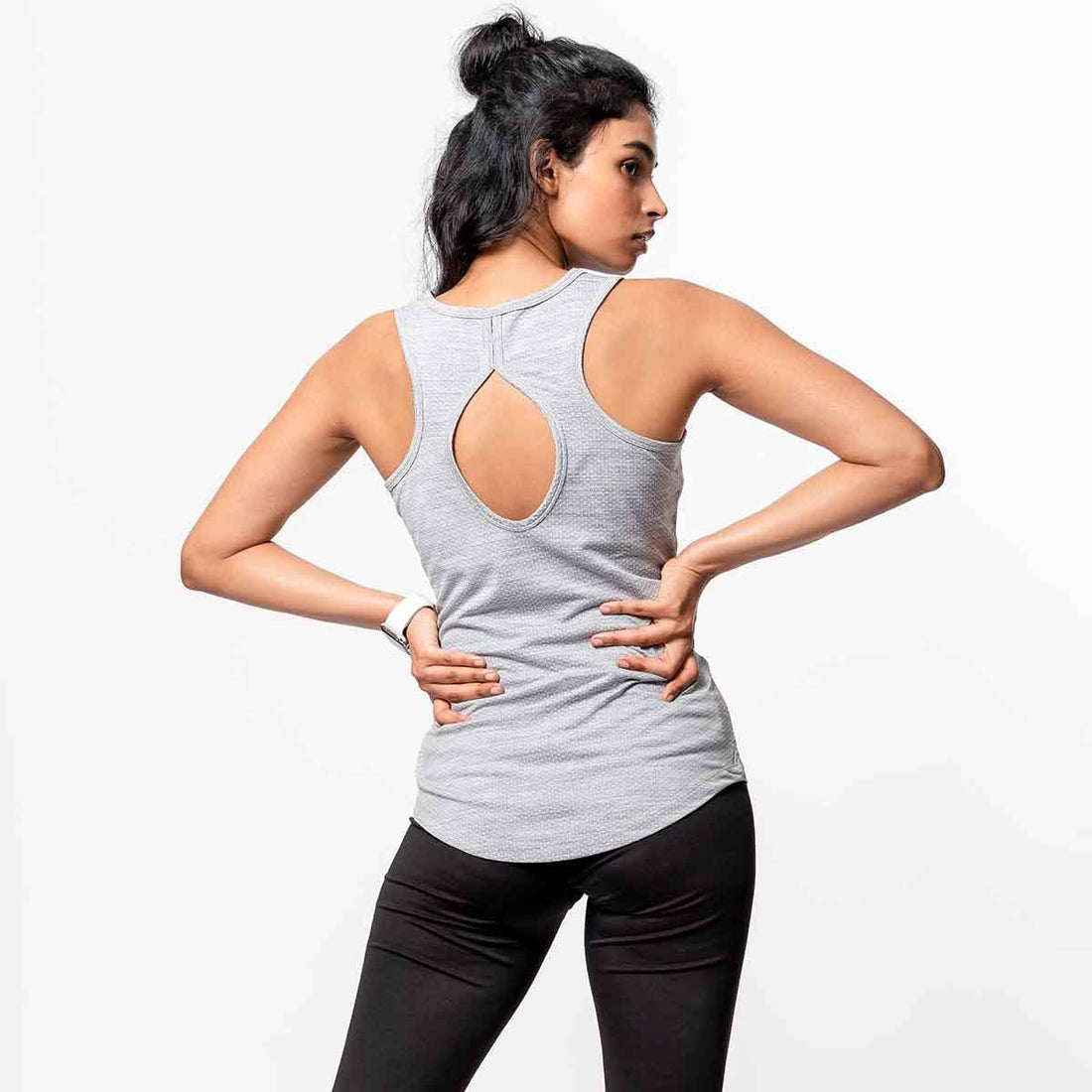 Twister Racerback - Grey